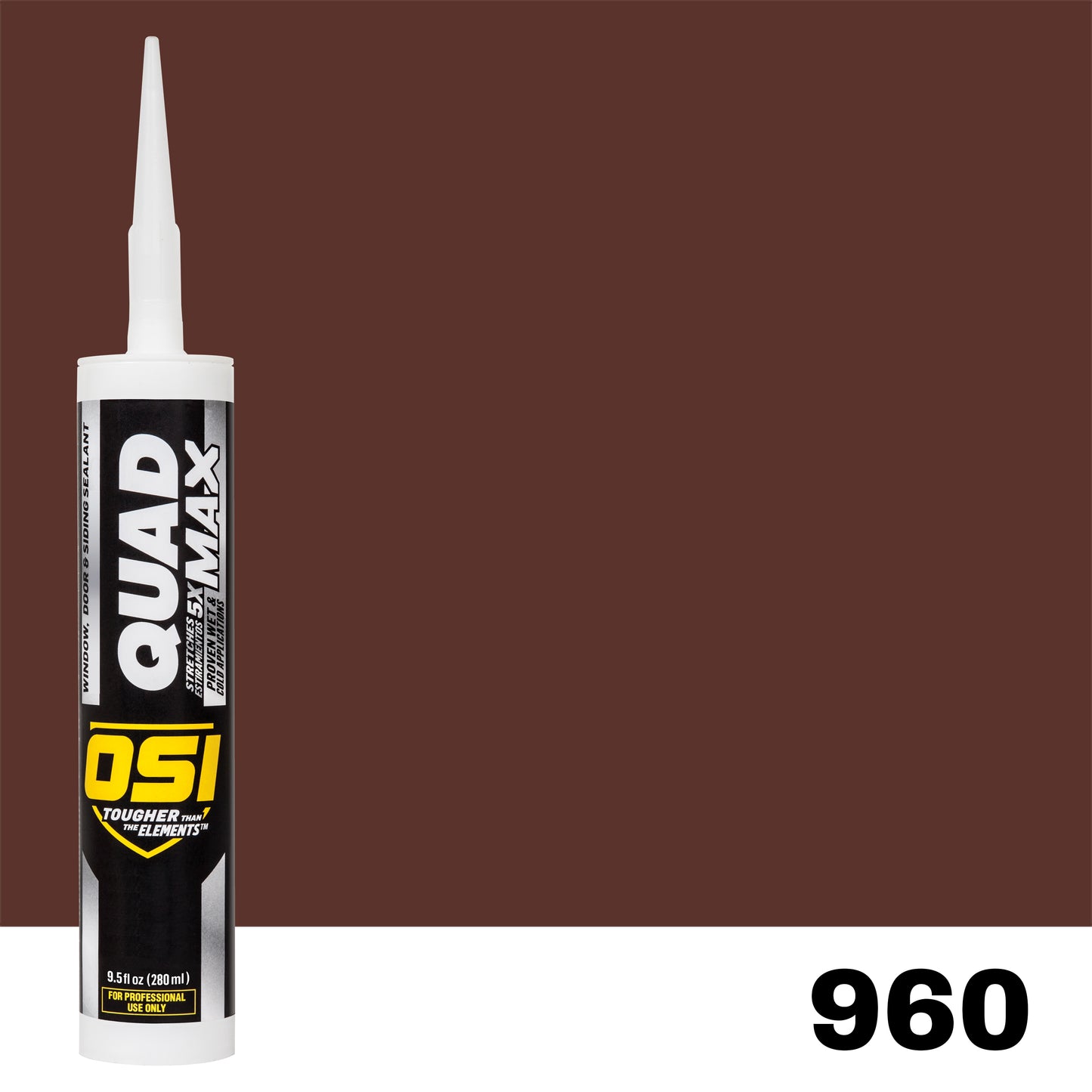 OSI QUAD MAX 960 Paintable Window, Door & Siding Sealant | IDH# 2940052