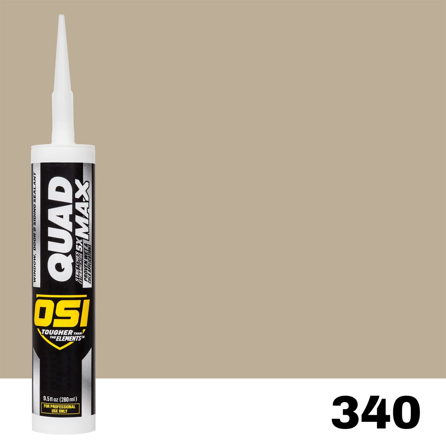 OSI QUAD MAX 340 Window, Door & Siding Sealant | IDH# 2864531