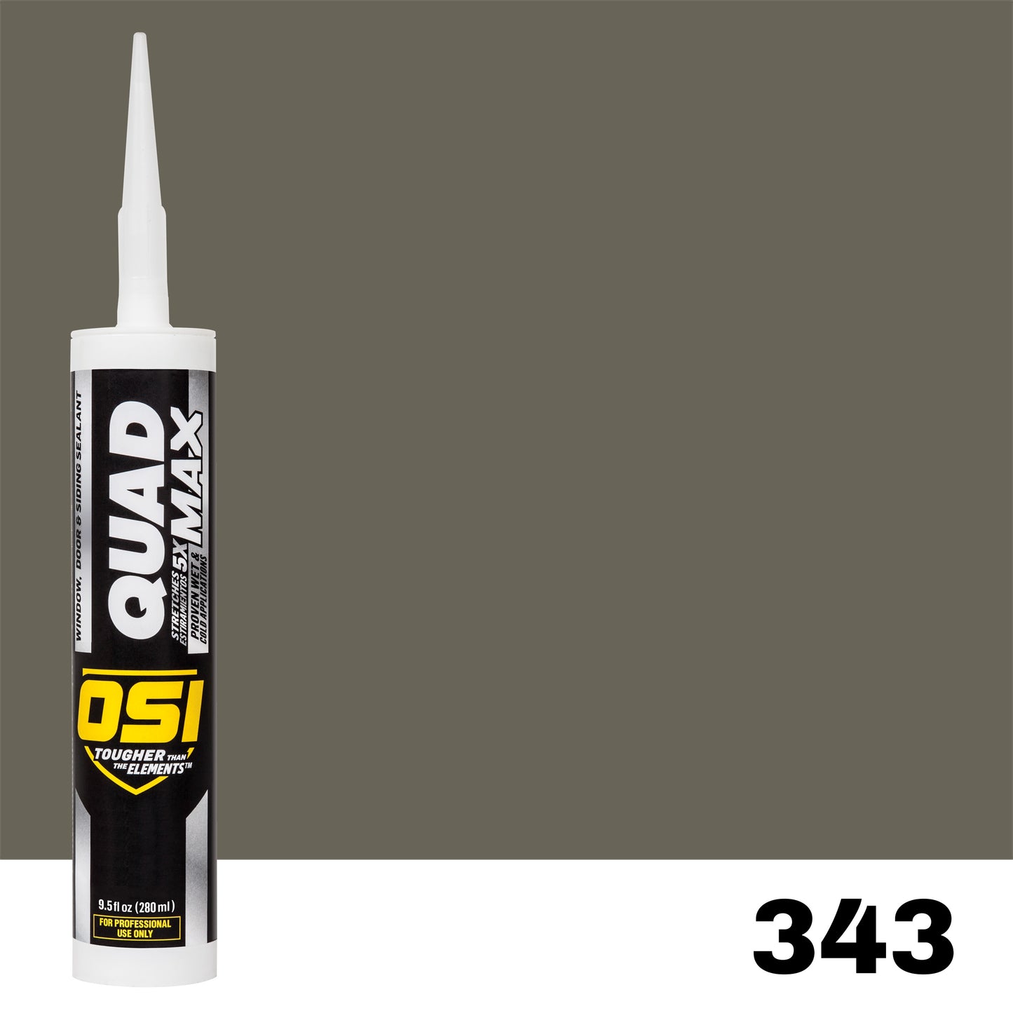OSI QUAD MAX 343 Window, Door & Siding Sealant | IDH# 2865570