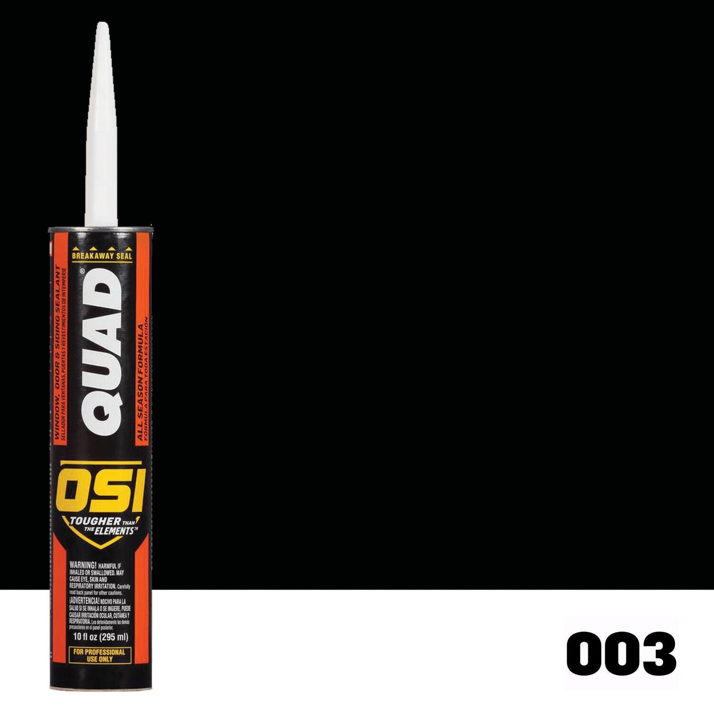 OSI QUAD 003 Paintable Solvent Caulk | IDH# 1637190