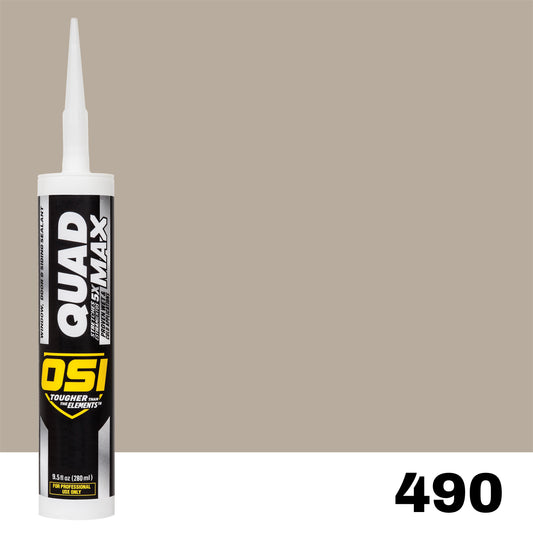 OSI QUAD MAX 490 Paintable Window, Door & Siding Sealant