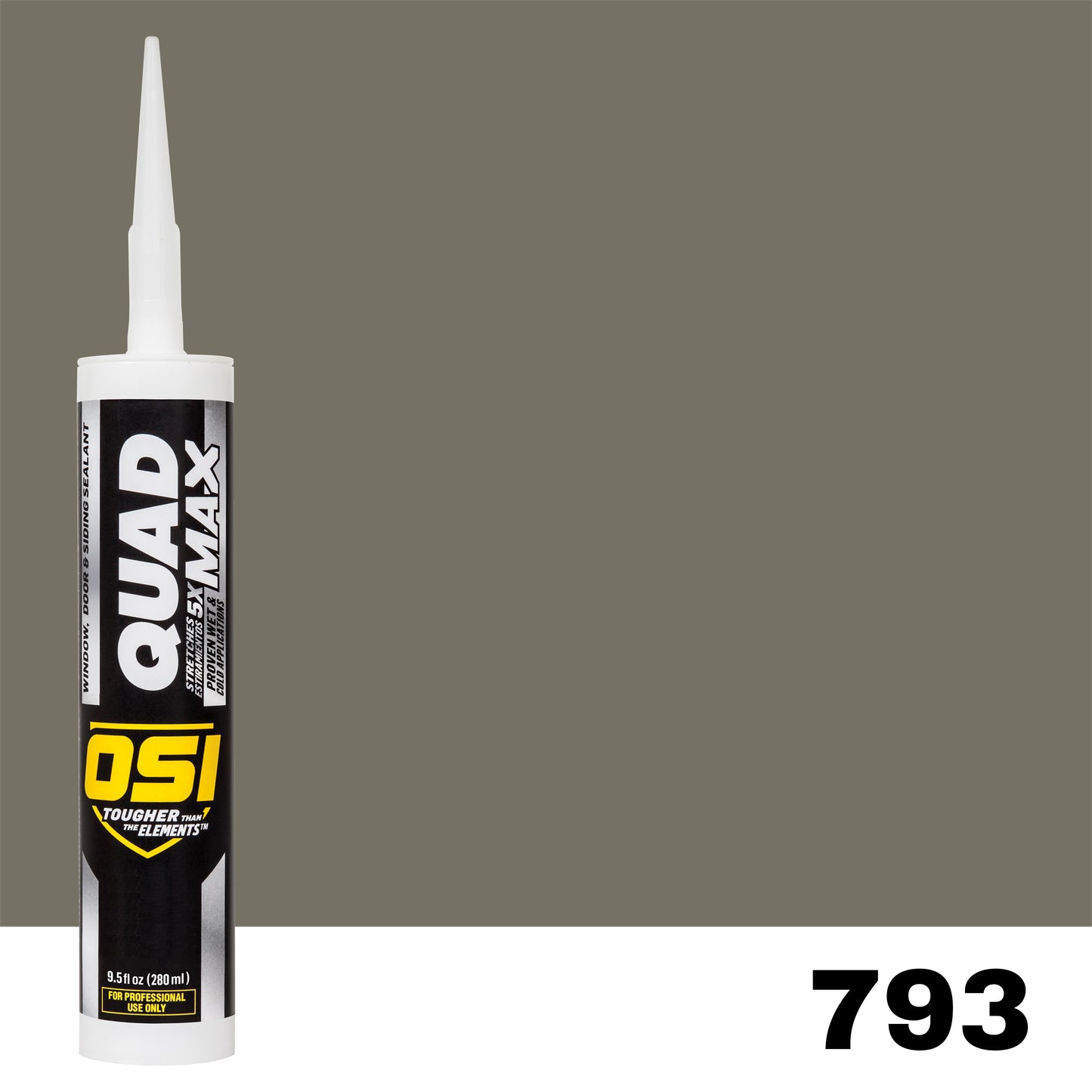 OSI QUAD MAX 793 Paintable Window, Door & Siding Sealant | IDH# 2938794