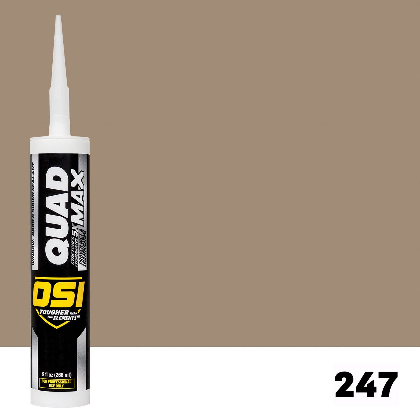 OSI QUAD MAX 247 Paintable Window, Door & Siding Sealant | IDH# 2937877