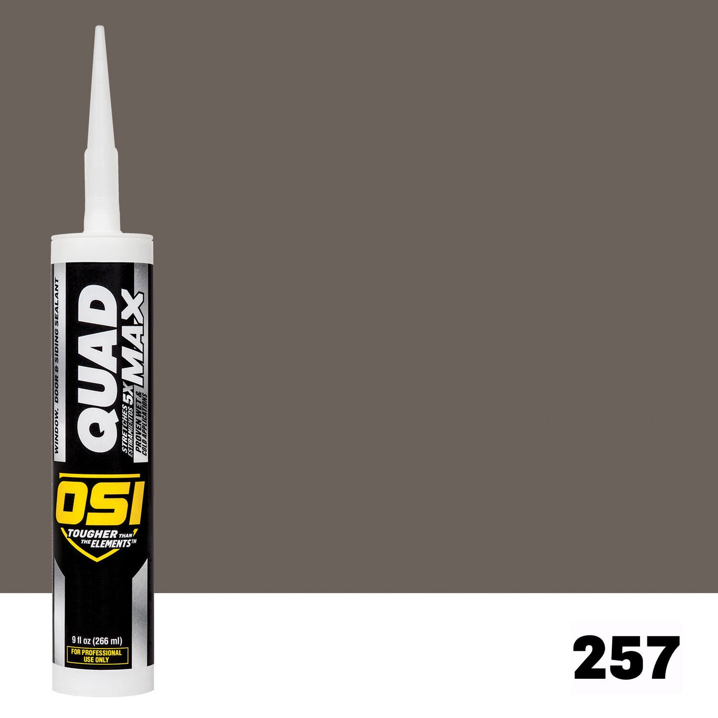 OSI QUAD MAX 257 Paintable Window, Door & Siding Sealant | IDH# 2937878