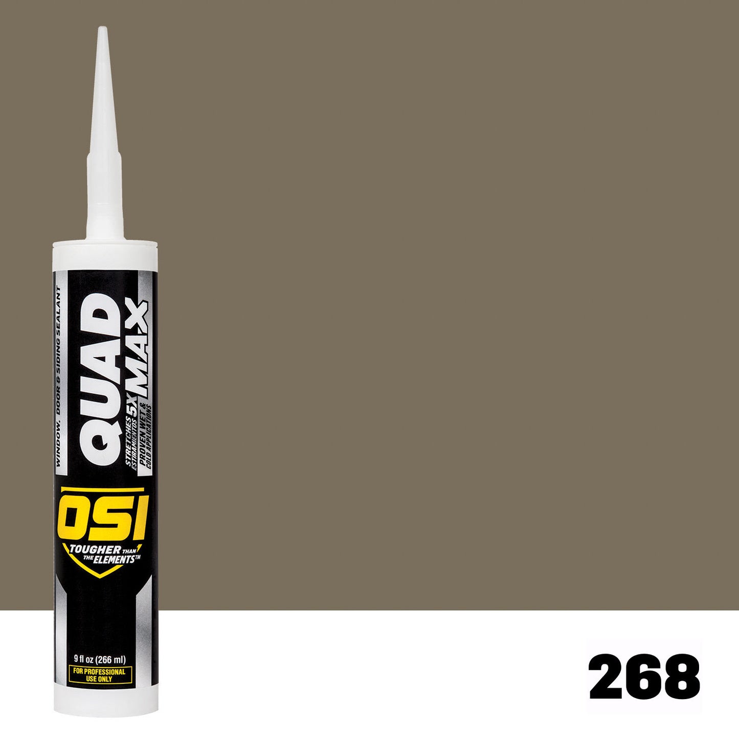 OSI QUAD MAX 268 Paintable Window, Door & Siding Sealant | IDH# 2937854