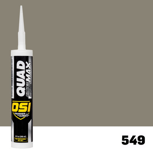 OSI QUAD MAX 549 Paintable Window, Door & Siding Sealant | IDH# 2938434