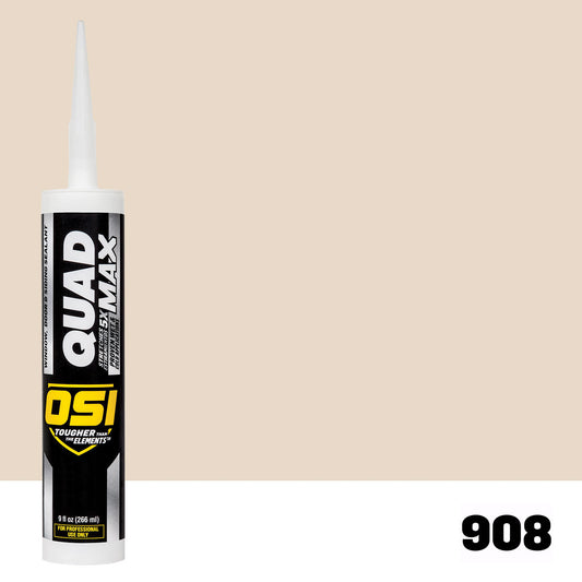 OSI QUAD MAX 908 Paintable Window, Door & Siding Sealant | IDH# 2939818