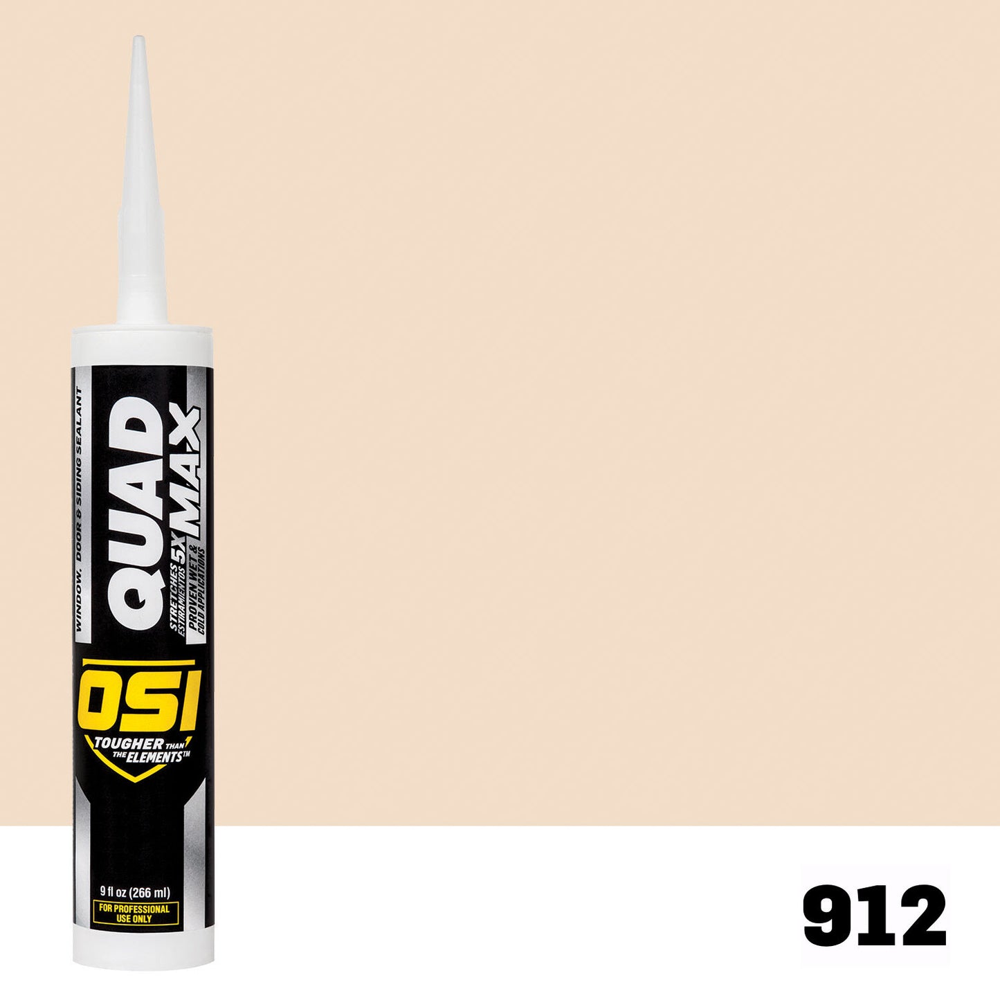 OSI QUAD MAX 912 Paintable Window, Door & Siding Sealant | IDH# 2939995