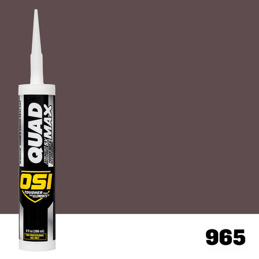 OSI QUAD MAX 965 Paintable Window, Door & Siding Sealant | IDH# 2940053