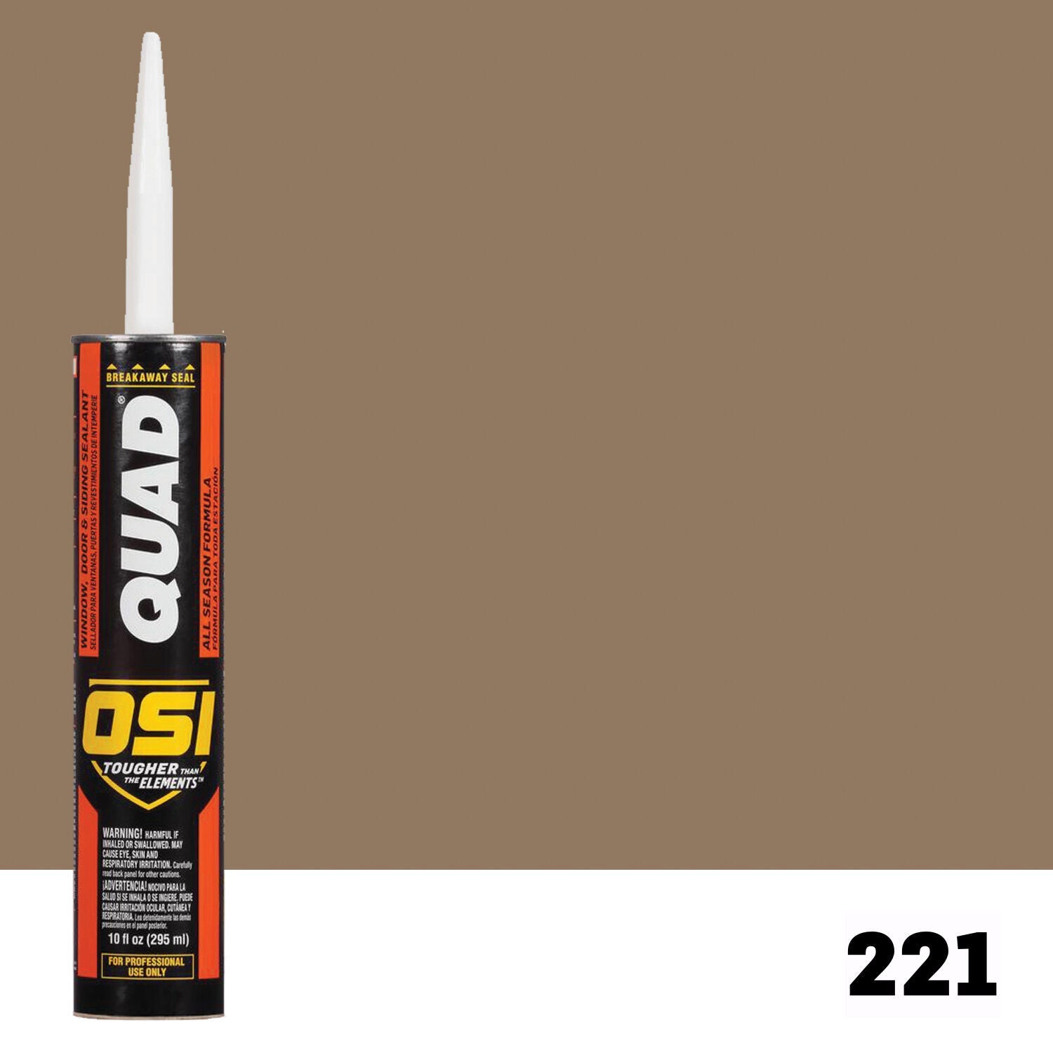 OSI QUAD 221 | IDH# 1637007 | OSI QUAD Paintable Caulk