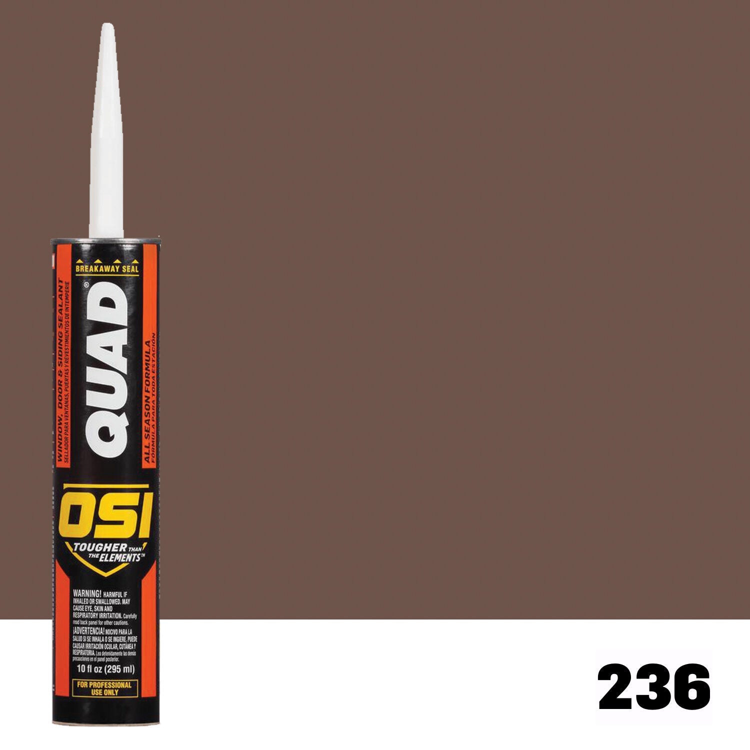 OSI QUAD 236 | IDH# 1637295 | OSI QUAD Paintable Caulk