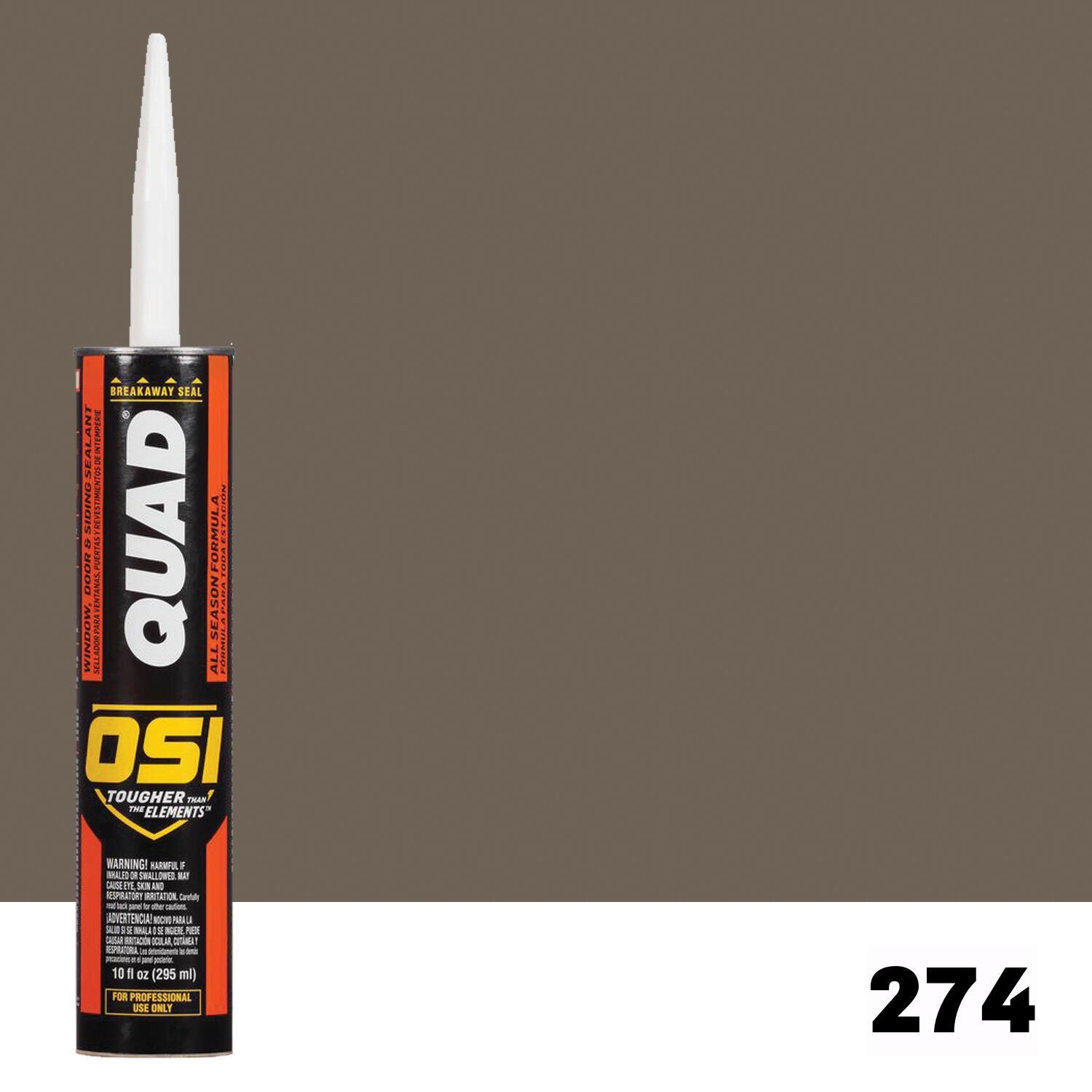 OSI QUAD 274 | IDH# 1637137 | OSI QUAD Paintable Caulk