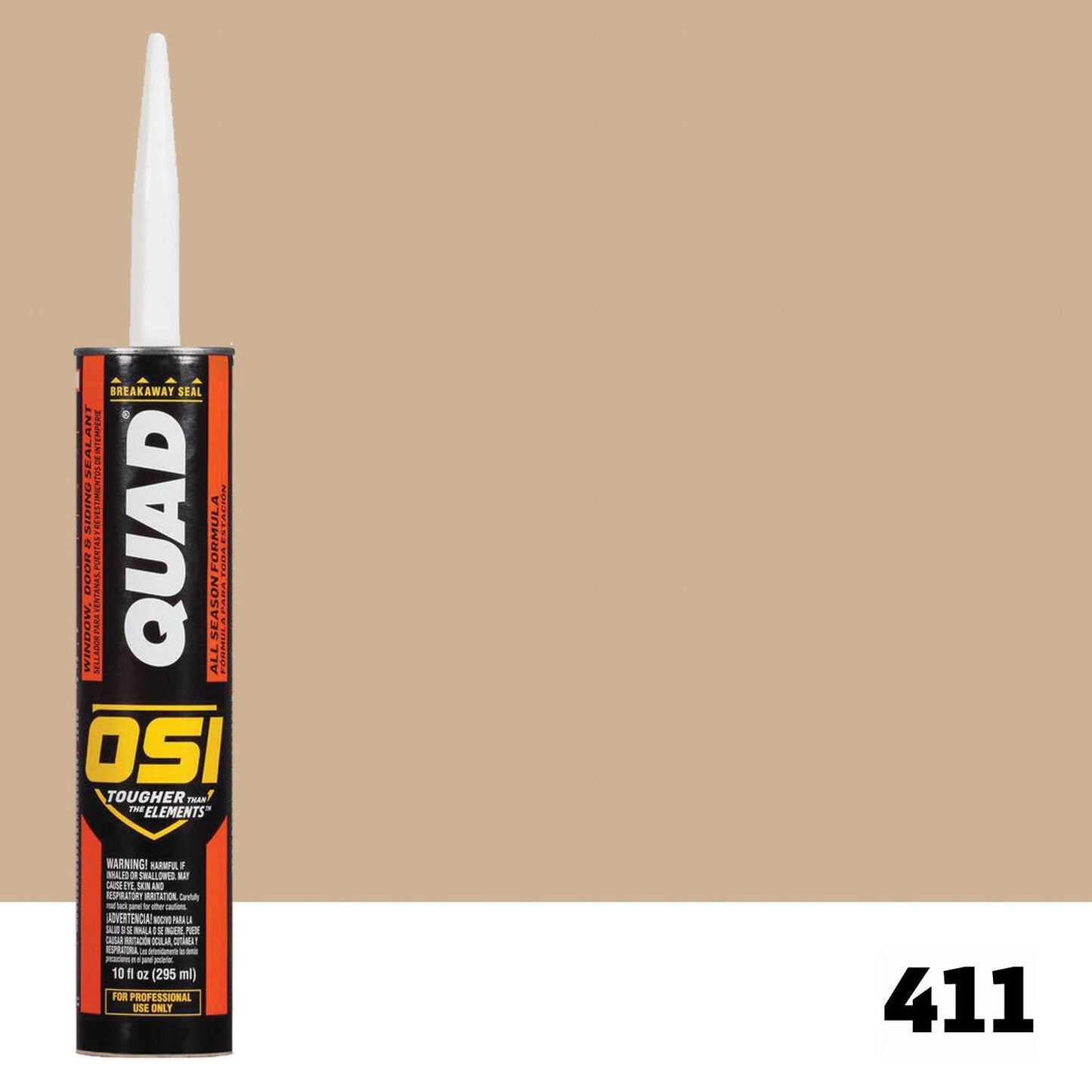 OSI QUAD 411 | IDH# 1637021 | OSI QUAD Paintable Caulk