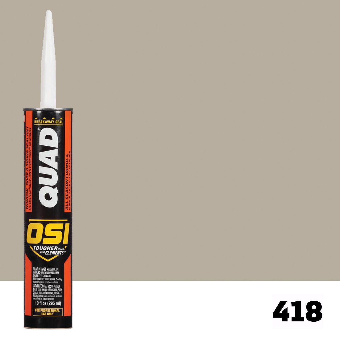 OSI QUAD 418 | IDH# 1637055 | OSI QUAD Paintable Caulk