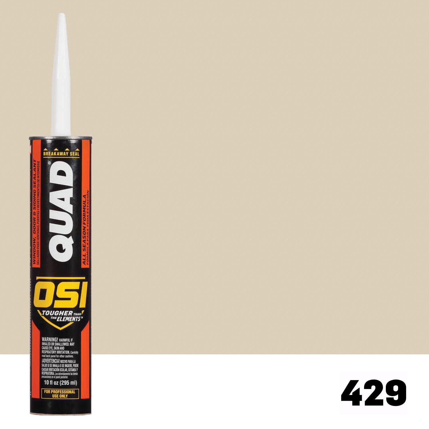 OSI QUAD 429 | IDH# 1637221 | OSI QUAD Paintable Caulk