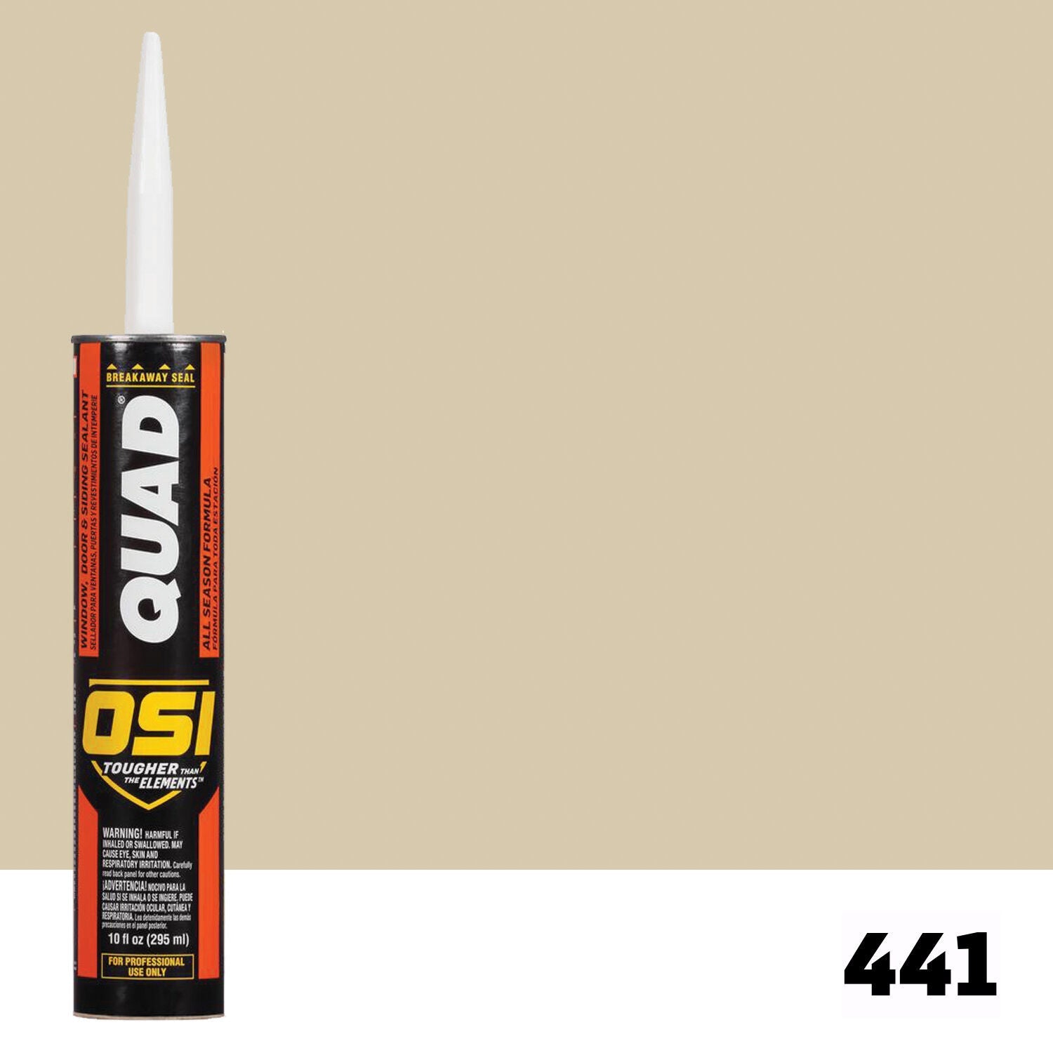 OSI QUAD 441 | IDH# 1637225 | OSI QUAD Paintable Caulk