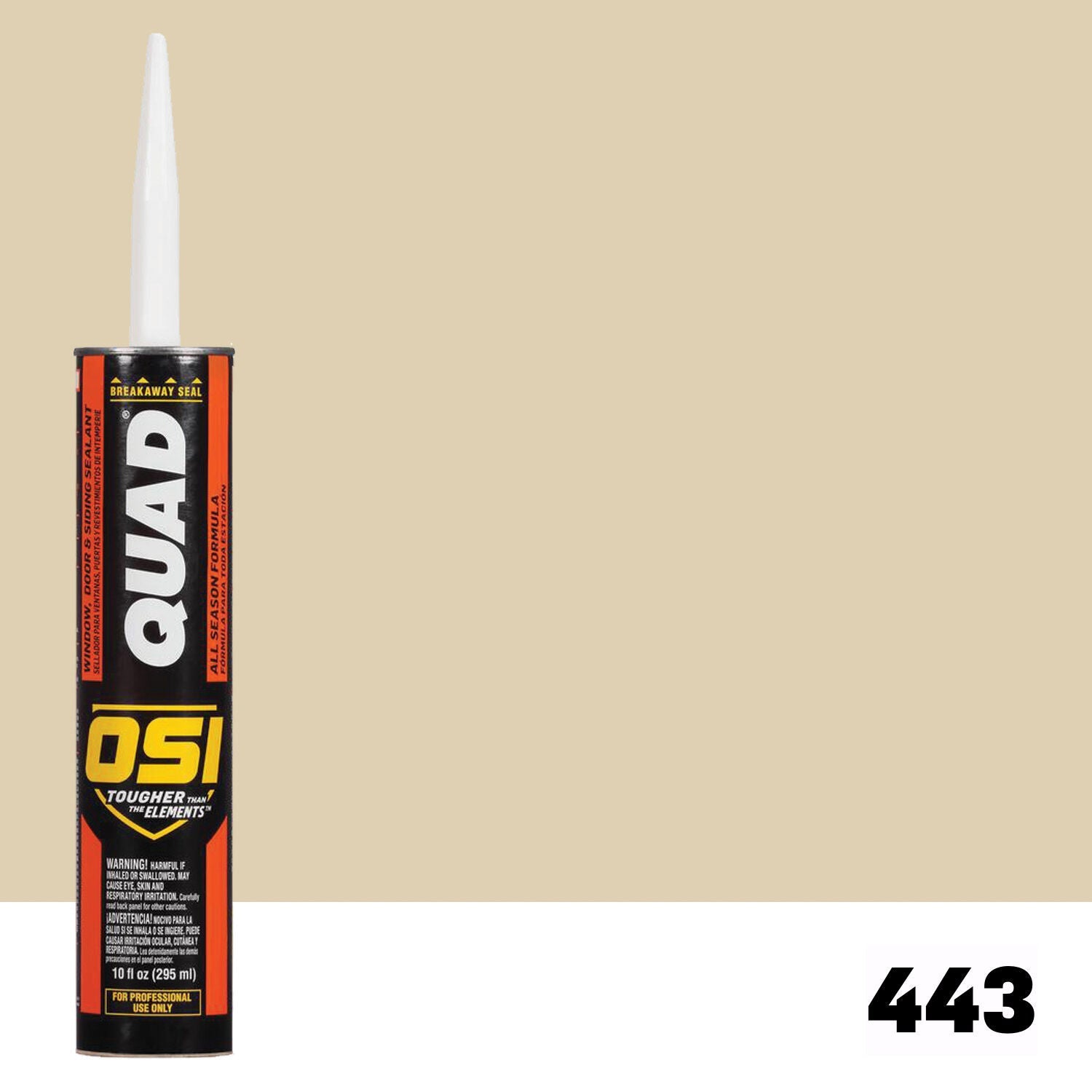 OSI QUAD 443 | IDH# 1636982 | OSI QUAD Paintable Caulk