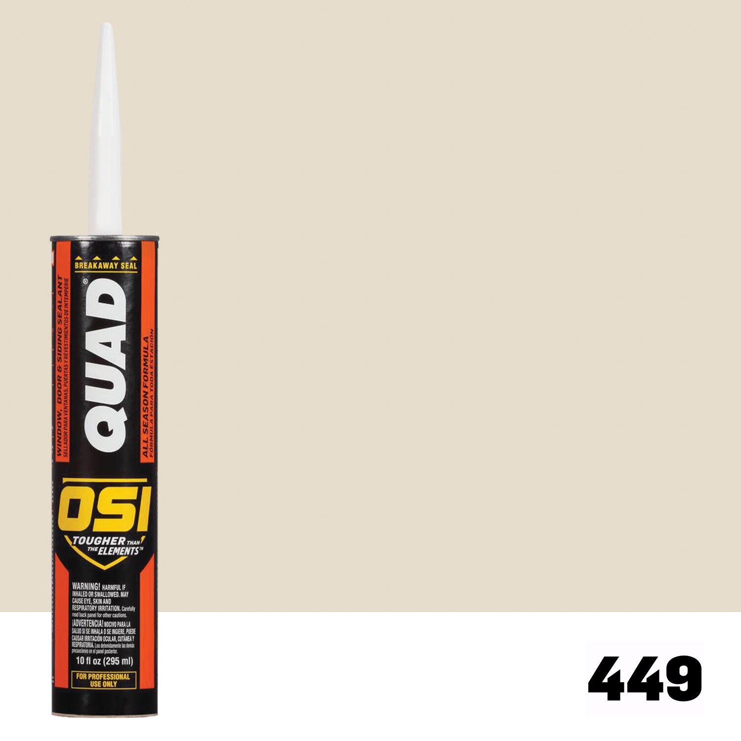 OSI QUAD 449 | IDH# 1637228 | OSI QUAD Paintable Caulk