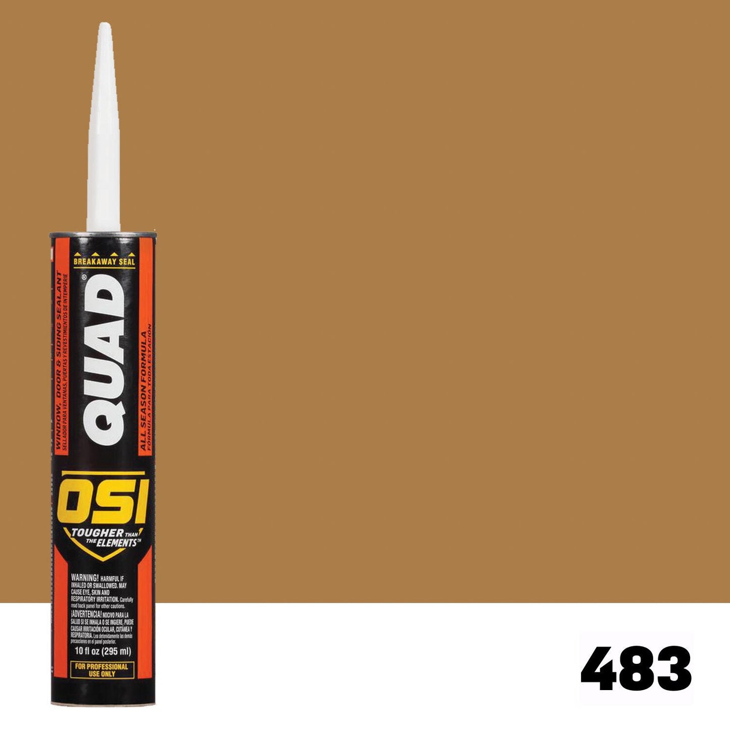 OSI QUAD 483 | IDH# 1637120 | OSI QUAD Paintable Caulk