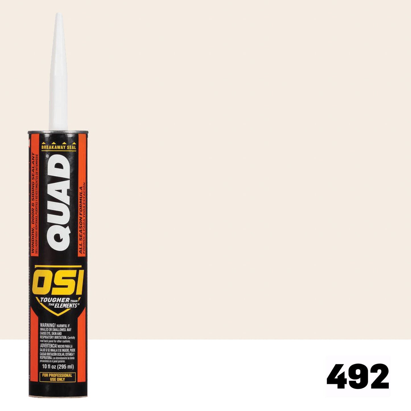 OSI QUAD 492 | IDH# 1637164 | OSI QUAD Paintable Caulk