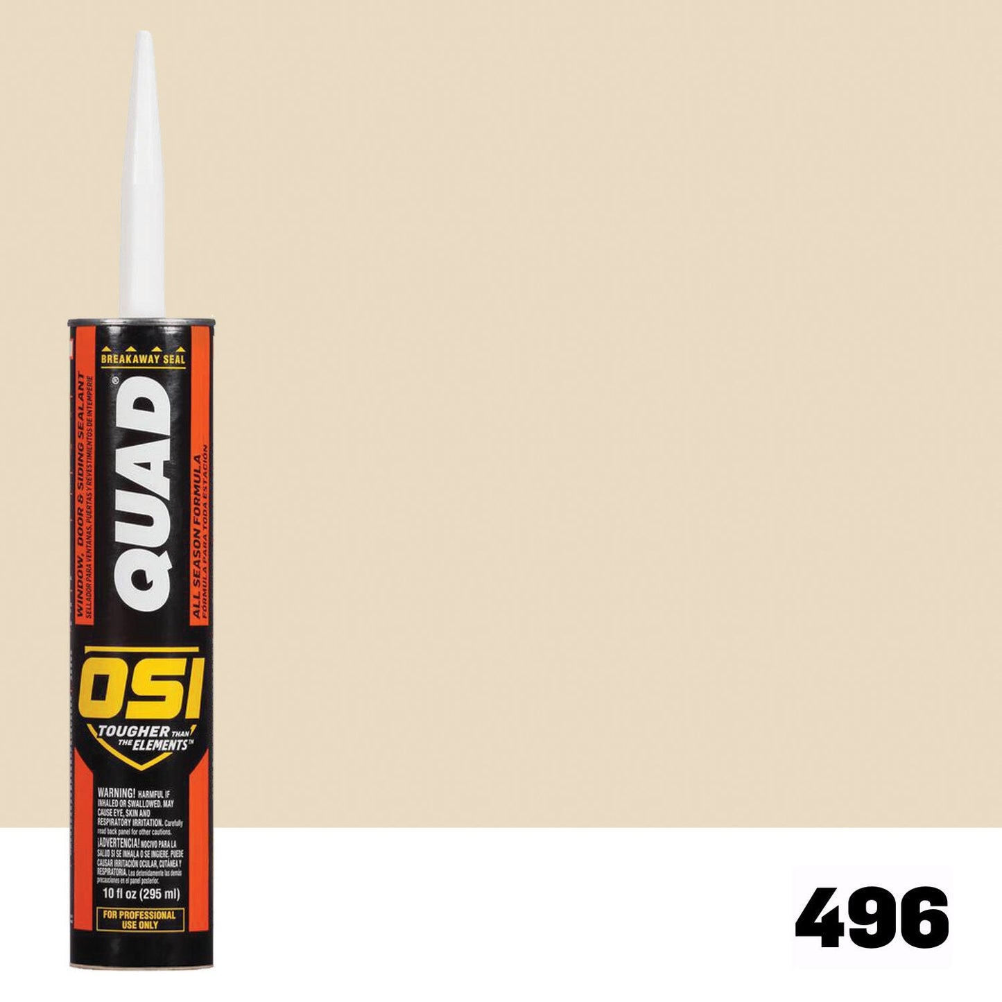 OSI QUAD 496 | IDH# 1637242 | OSI QUAD Paintable Caulk