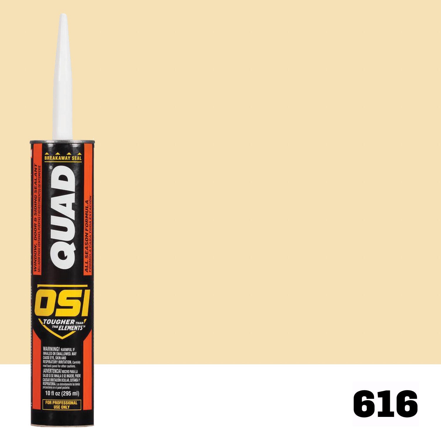 OSI QUAD 616 | IDH# 1637107 | OSI QUAD Paintable Caulk