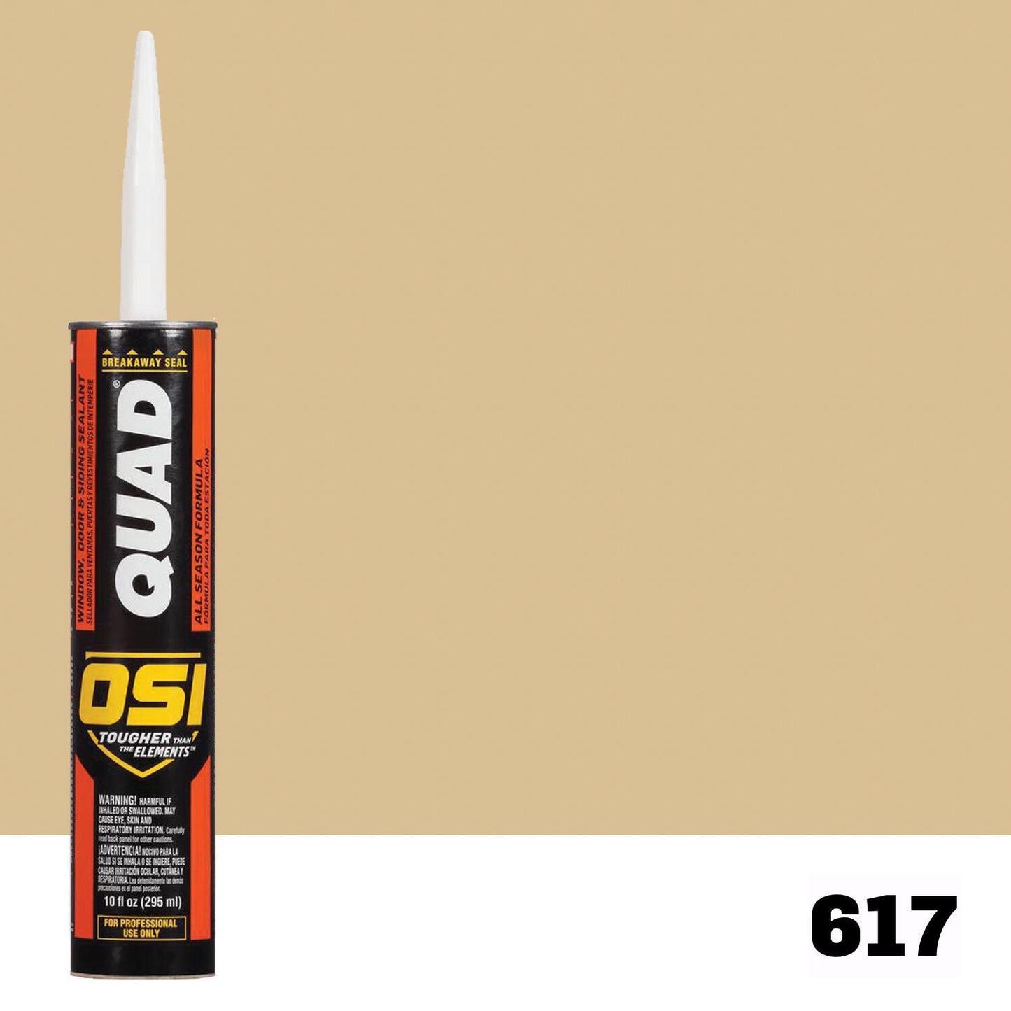 OSI QUAD 617 | IDH# 1637102 | OSI QUAD Paintable Caulk