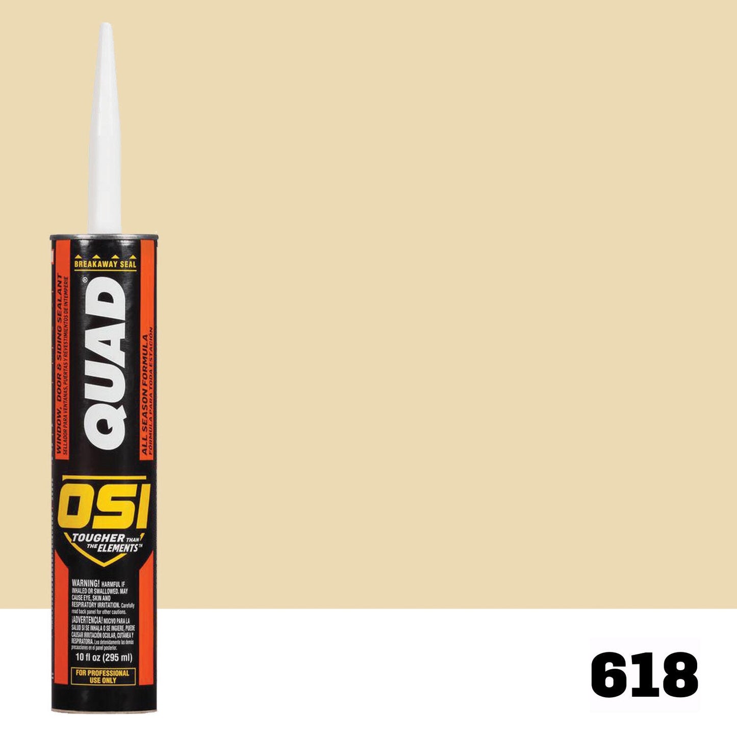 OSI QUAD 618 | IDH# 1637140 | OSI QUAD Paintable Caulk