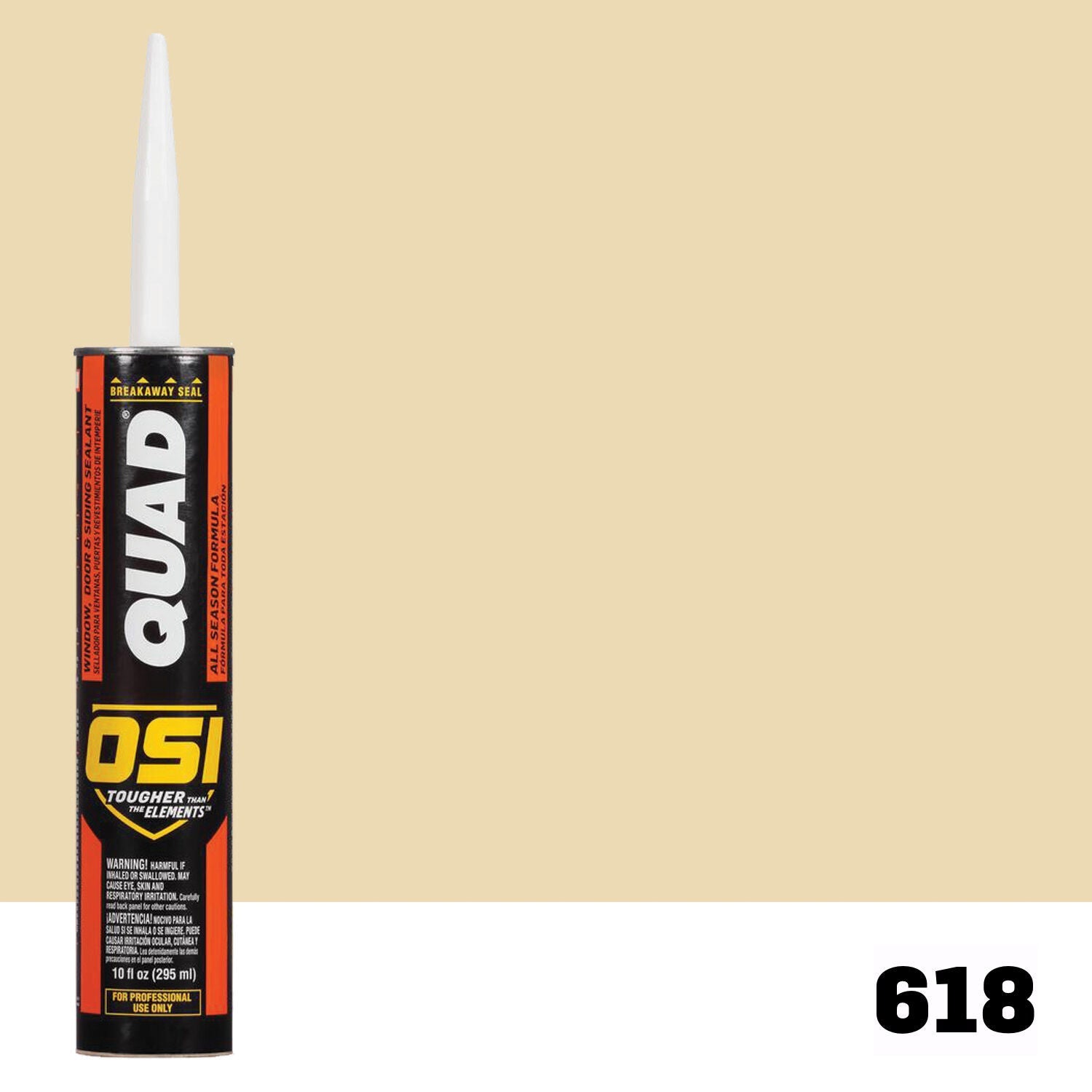 OSI QUAD 618 | IDH# 1637140 | OSI QUAD Paintable Caulk