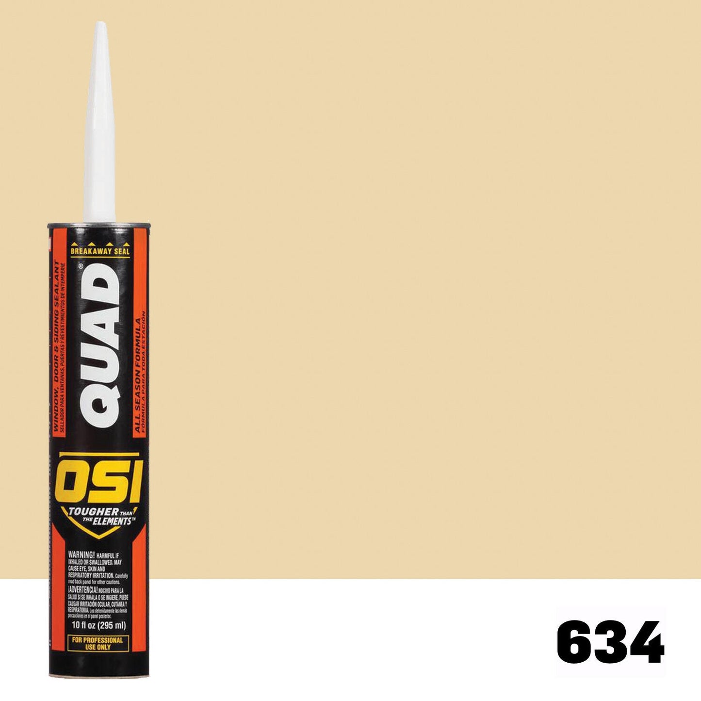 OSI QUAD 634 | IDH# 1637256 | OSI QUAD Paintable Caulk