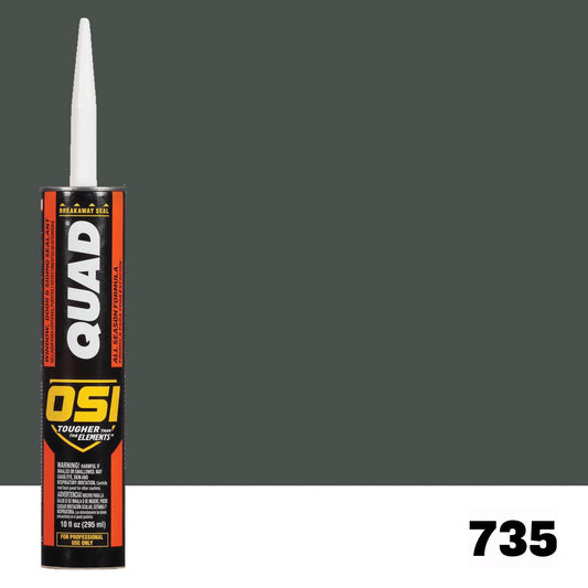 OSI QUAD 735 | IDH# 1637080 | OSI QUAD Paintable Caulk