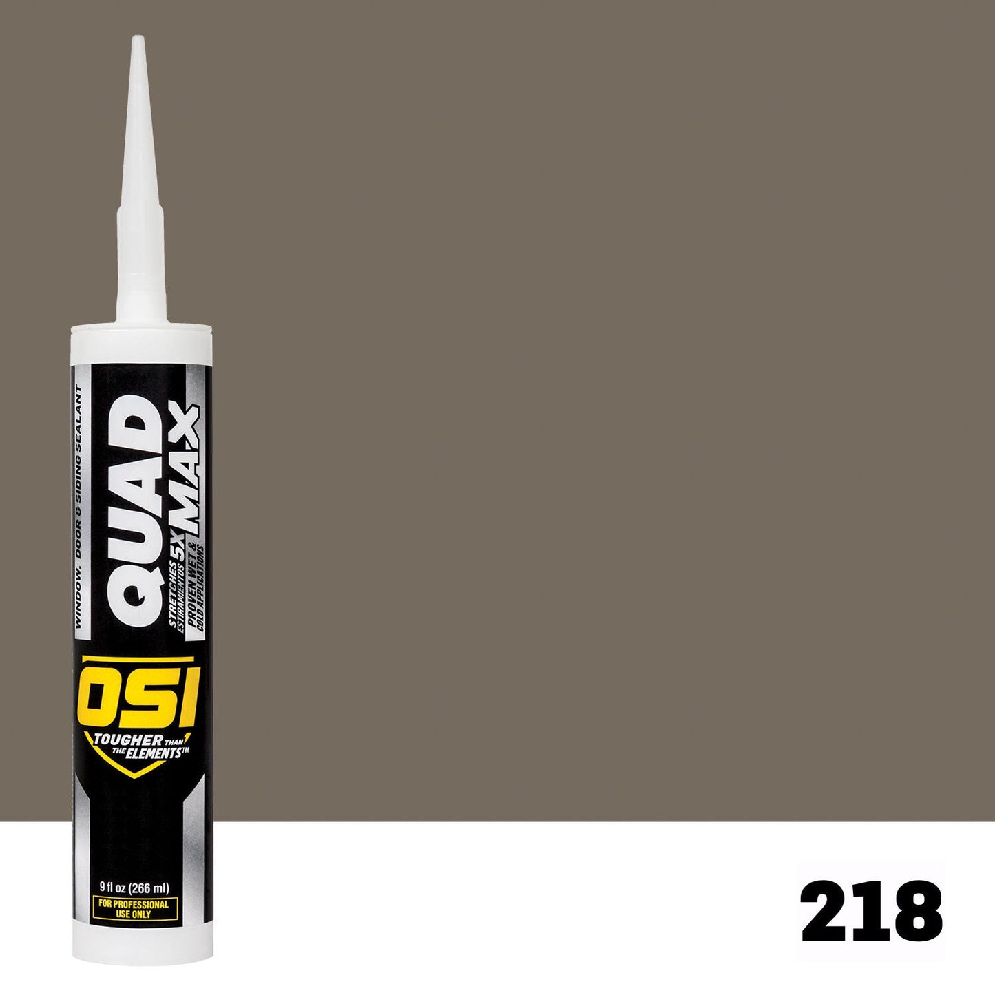 OSI QUAD Max #218 | IDH# 1868719 | OSI QUAD Max Paintable Caulk