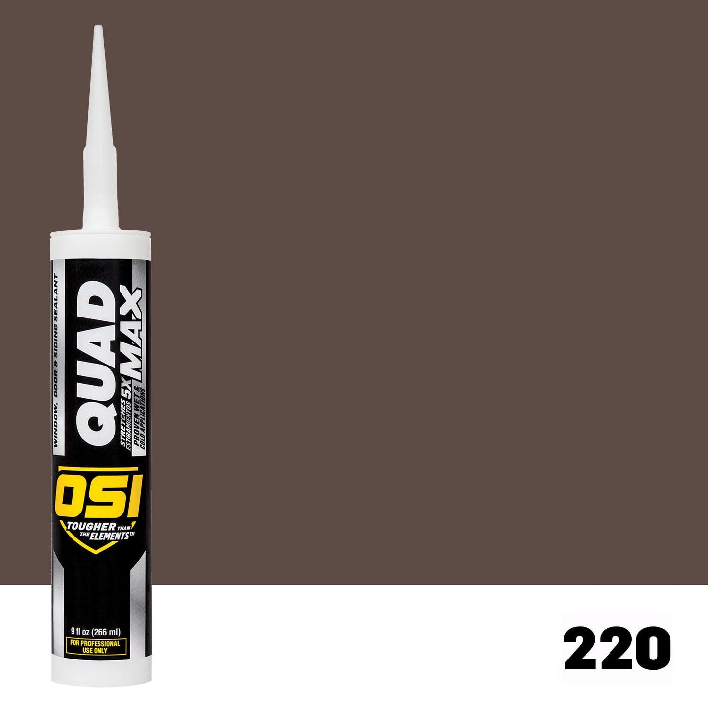 OSI QUAD Max #220 | IDH# 1868721 | OSI QUAD Max Paintable Caulk