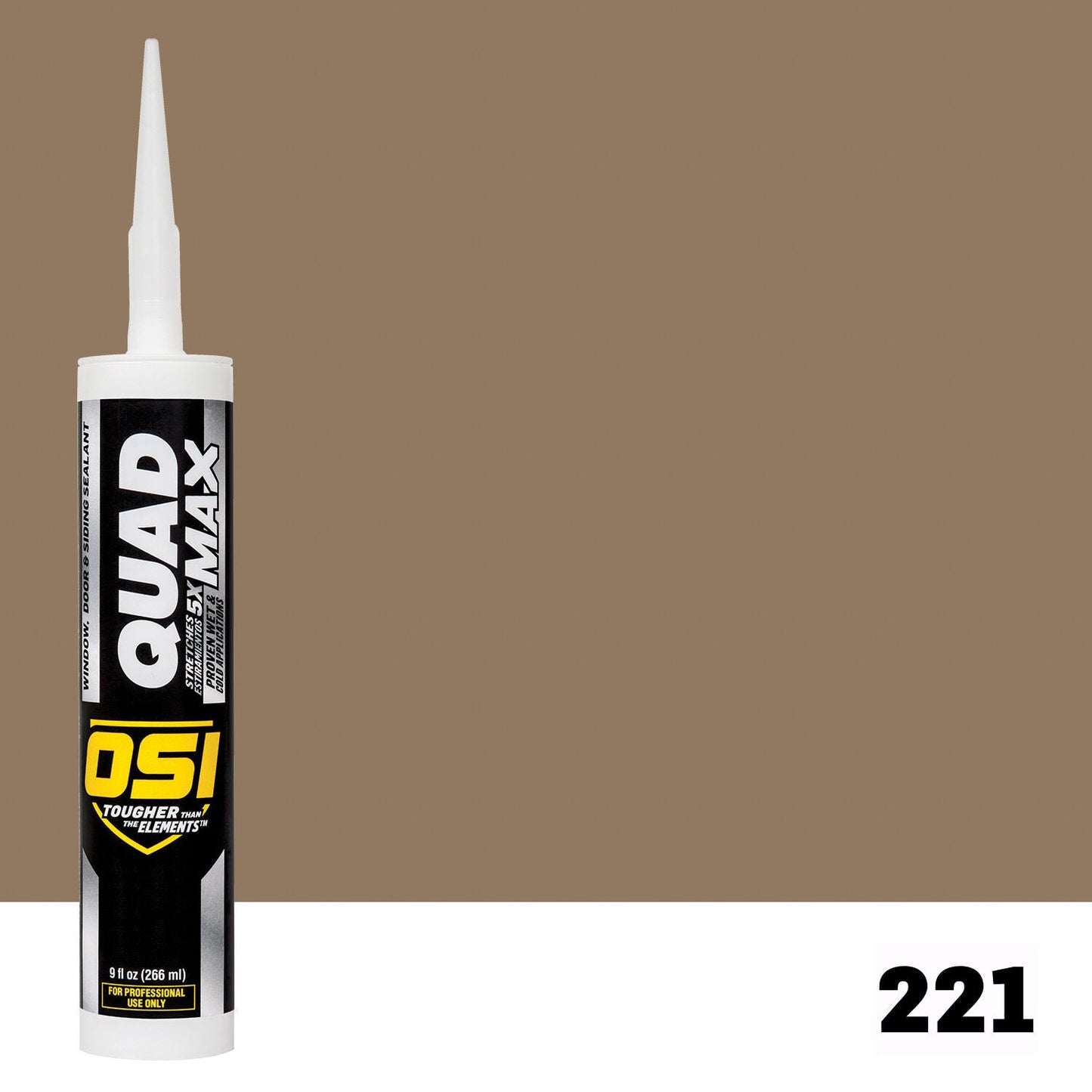 OSI QUAD Max #221 | IDH# 1868722 | OSI QUAD Max Paintable Caulk