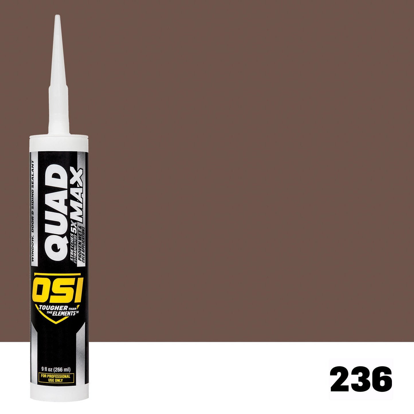 OSI QUAD Max #236 | IDH# 1868728 | OSI QUAD Max Paintable Caulk