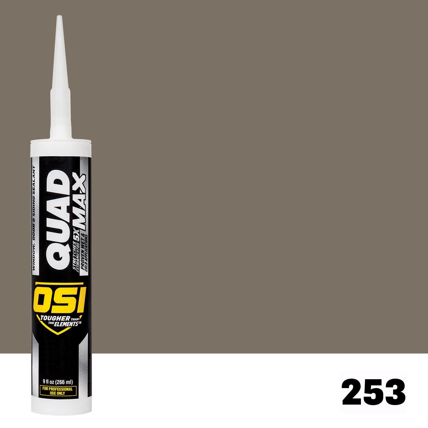 OSI QUAD Max #253 | IDH# 1868737 | OSI QUAD Max Paintable Caulk