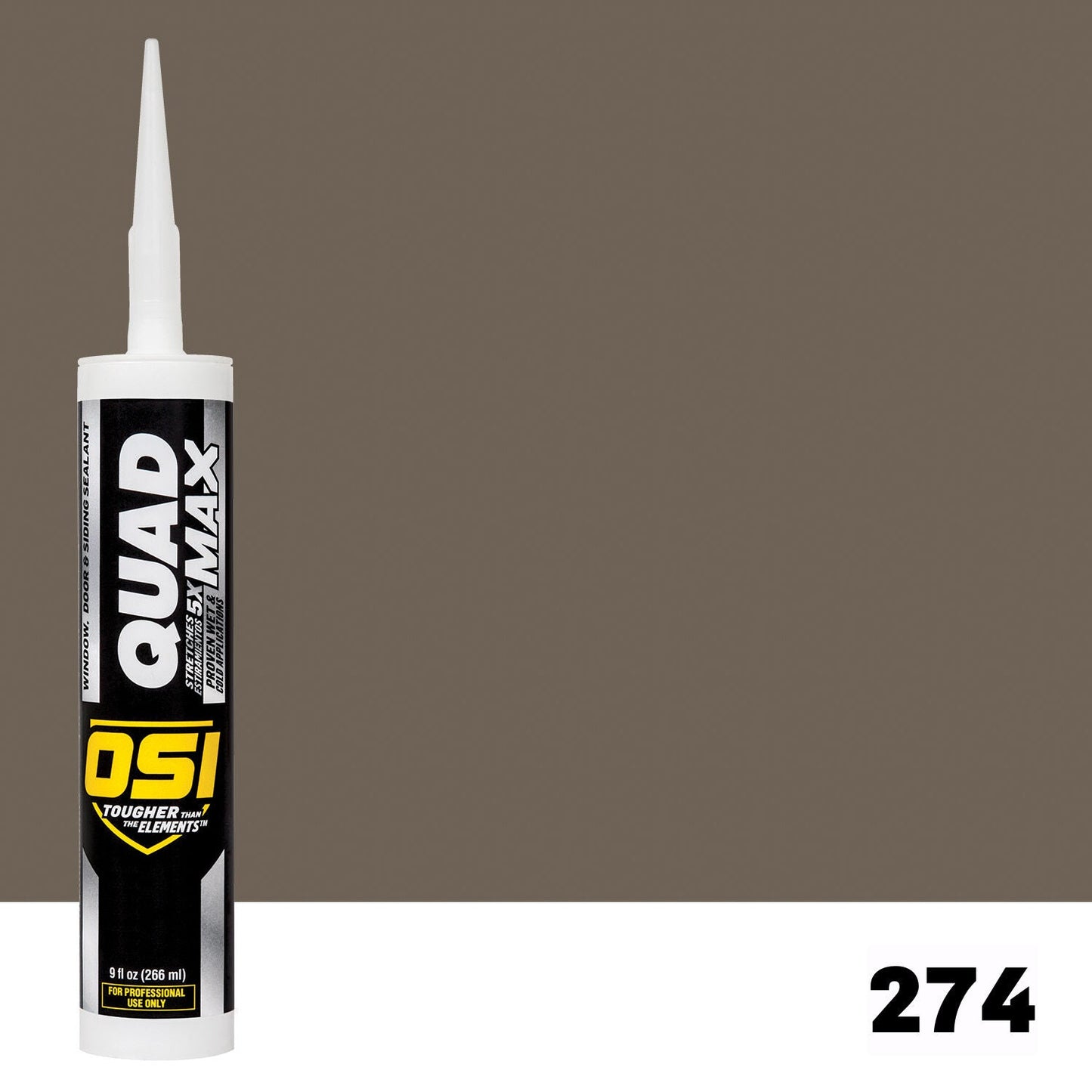 OSI QUAD Max #274 | IDH# 1868791 | OSI QUAD Max Paintable Caulk