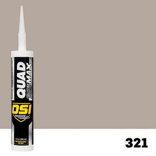 OSI QUAD Max #321 | IDH# 1869353 | OSI QUAD Max Paintable Caulk