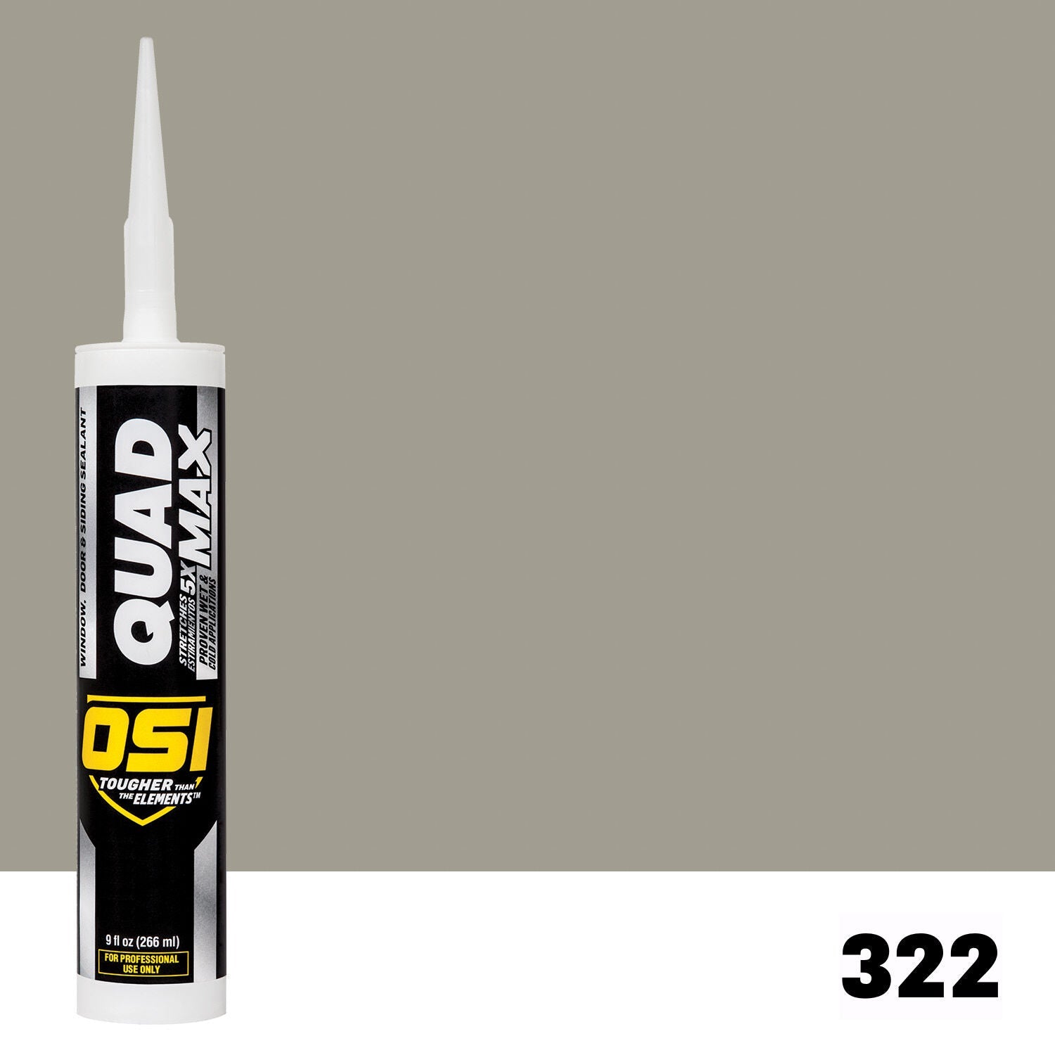 OSI QUAD Max #322 | IDH# 1869354 | OSI QUAD Max Paintable Caulk