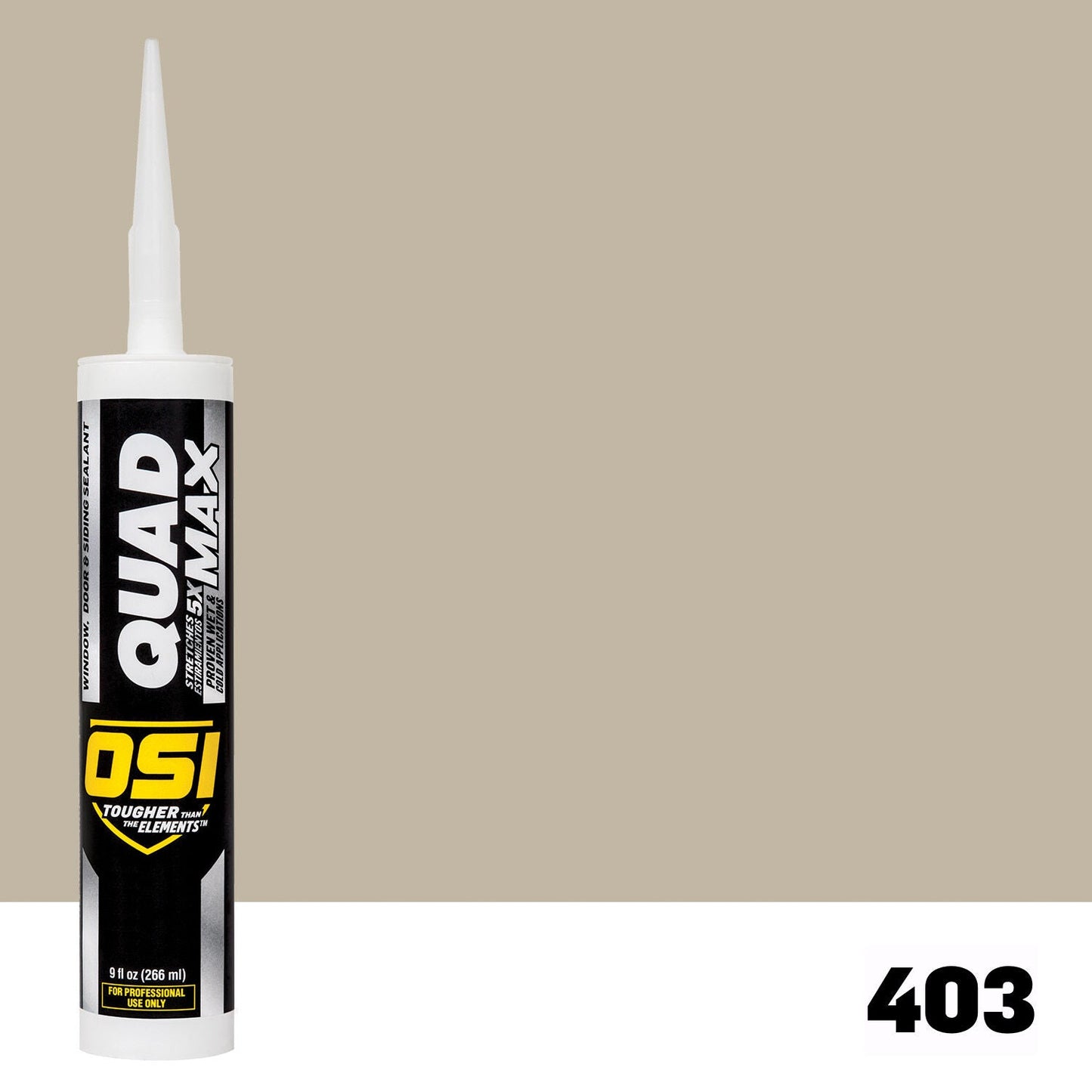 OSI QUAD Max #403 | IDH# 1869368 | OSI QUAD Max Paintable Caulk