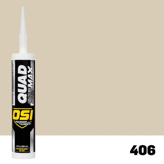 OSI QUAD Max #406 | IDH# 1869371 | OSI QUAD Max Paintable Caulk