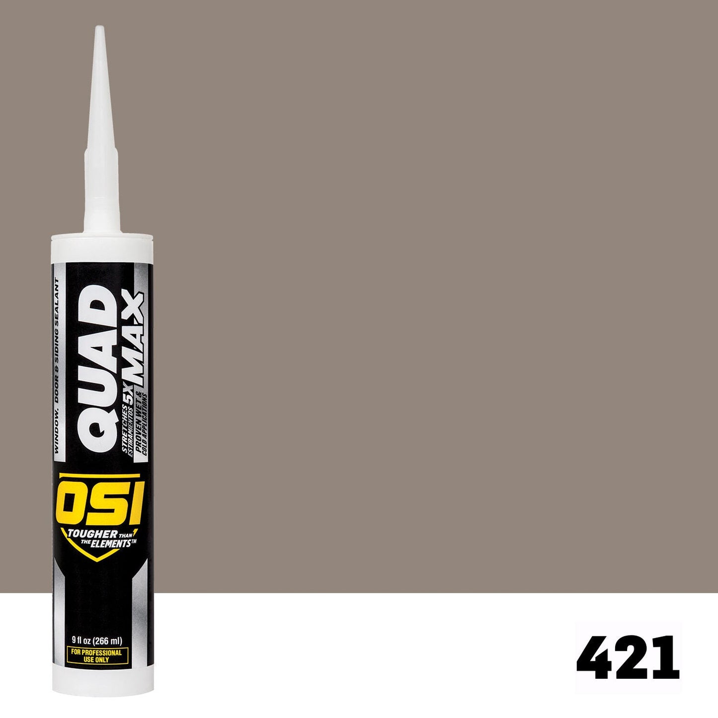 OSI QUAD Max #421 | IDH# 1869384 | OSI QUAD Max Paintable Caulk