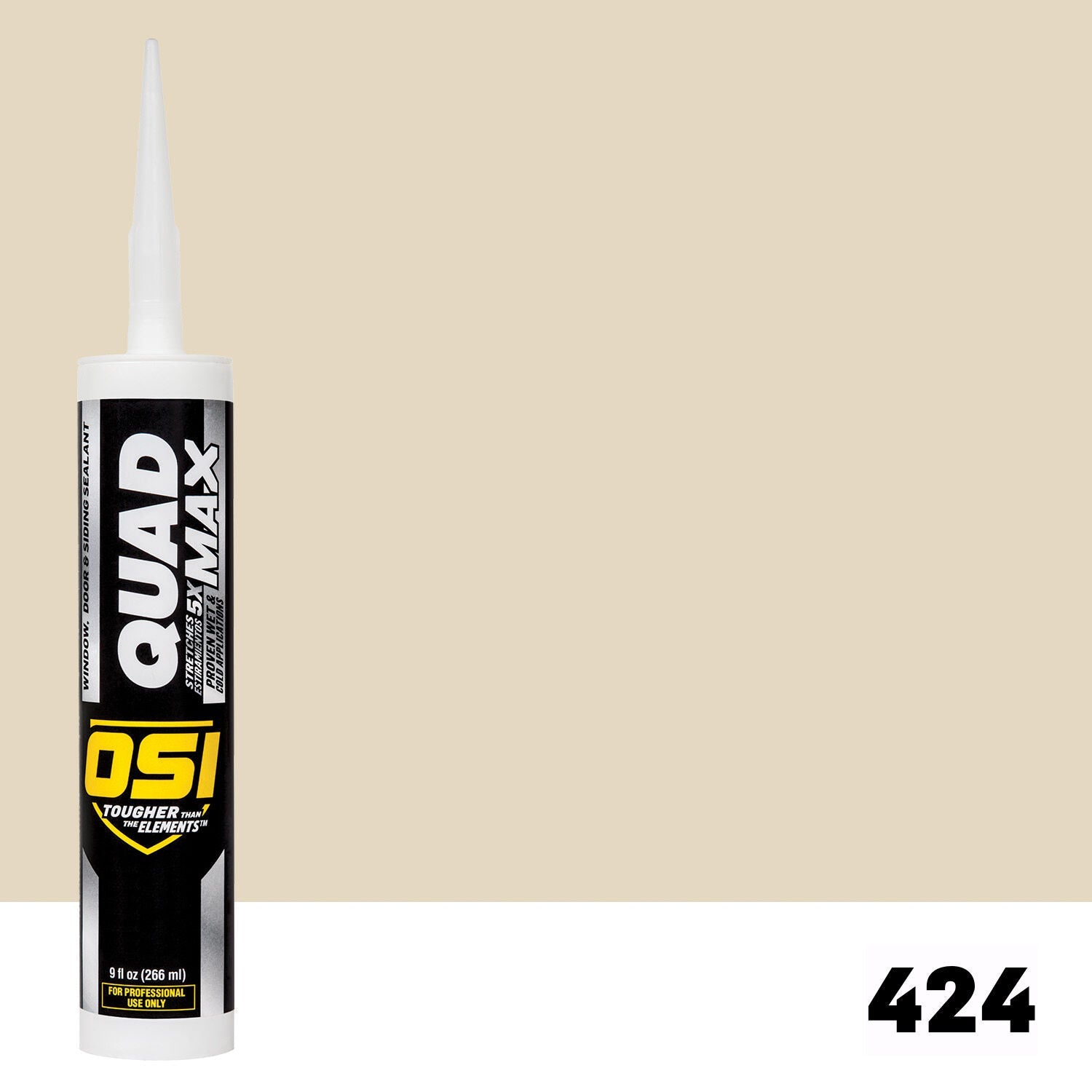 OSI QUAD Max #424 | IDH# 1869387 | OSI QUAD Max Paintable Caulk