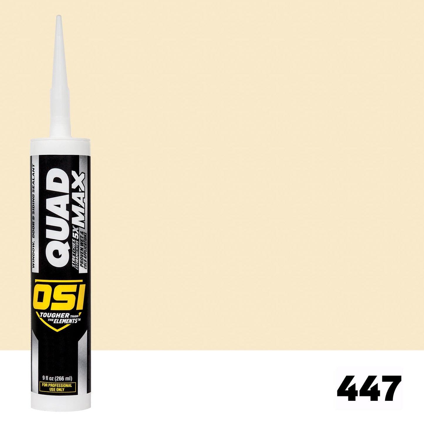 OSI QUAD Max #447 | IDH# 1869406 | OSI QUAD Max Paintable Caulk