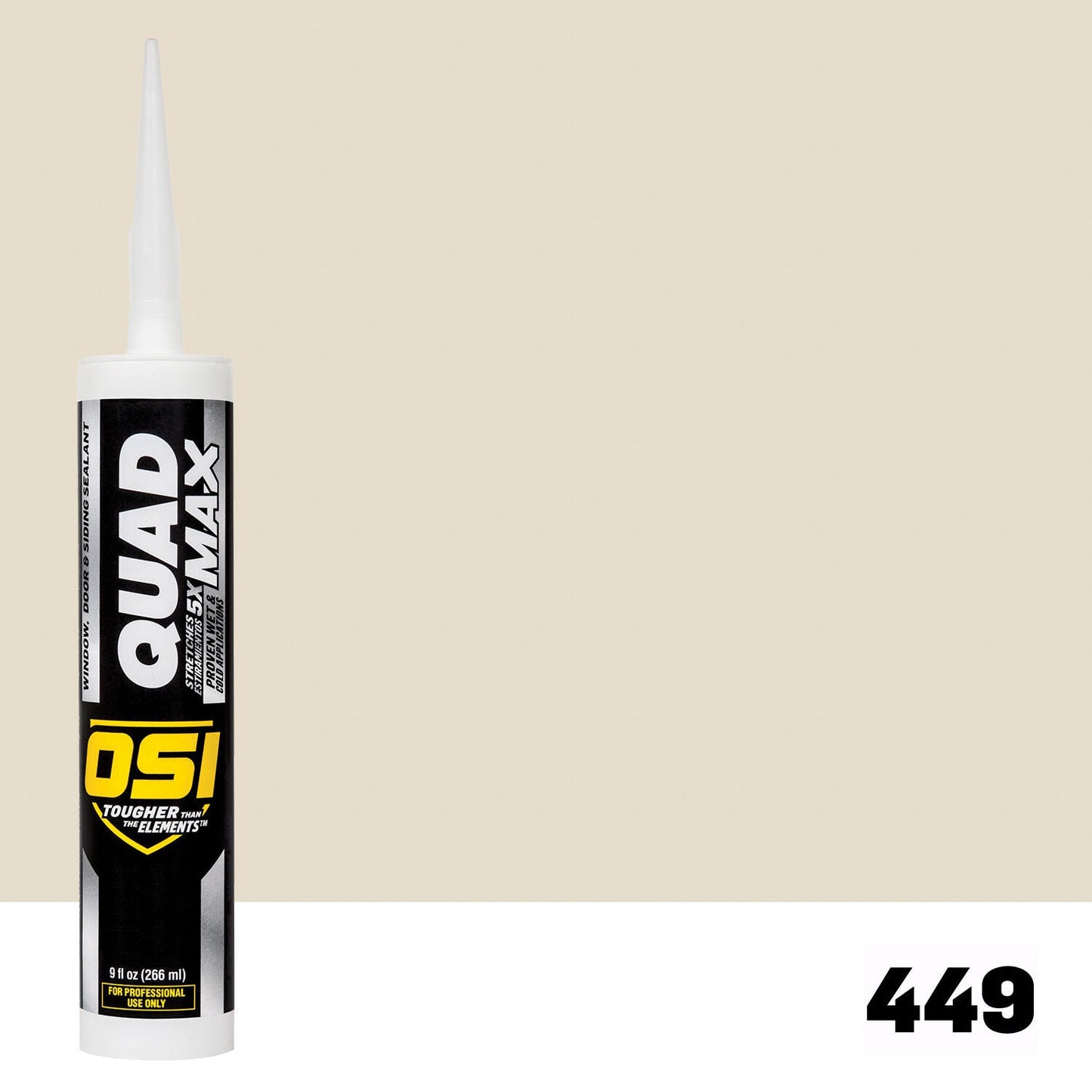 OSI QUAD Max #449 | IDH# 1869408 | OSI QUAD Max Paintable Caulk