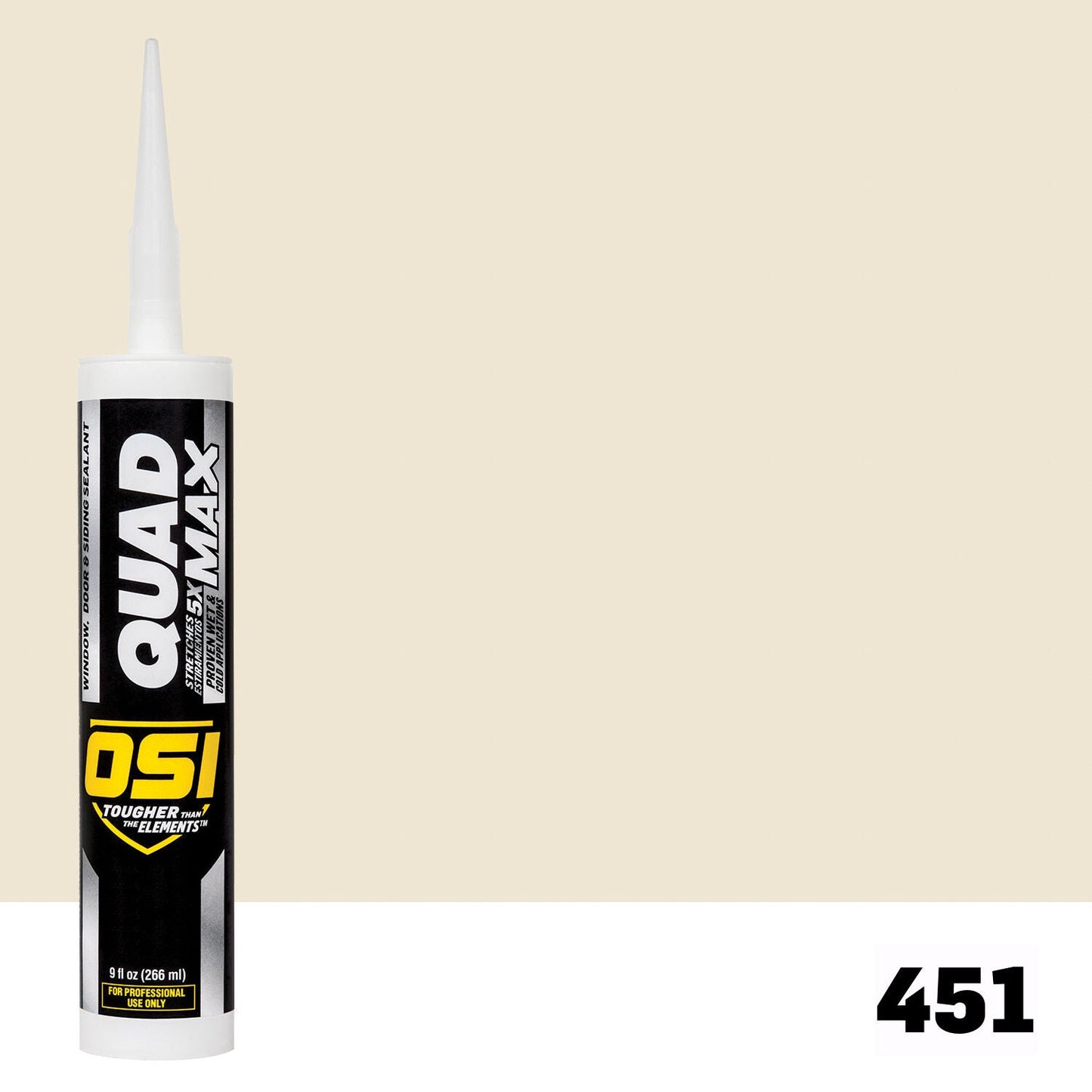 OSI QUAD Max #451 | IDH# 1869410 | OSI QUAD Max Paintable Caulk