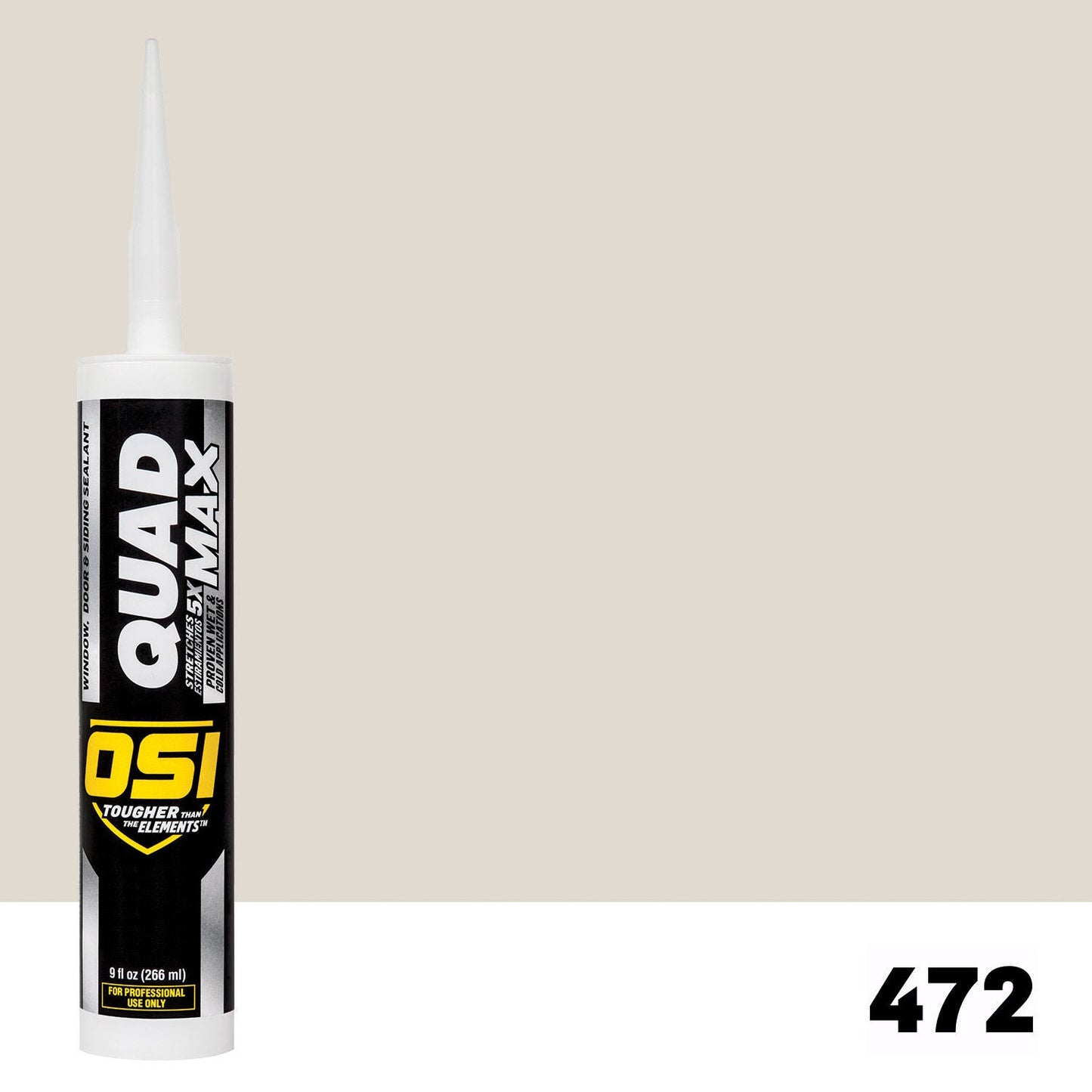 OSI QUAD Max #472 | IDH# 1869422 | OSI QUAD Max Paintable Caulk