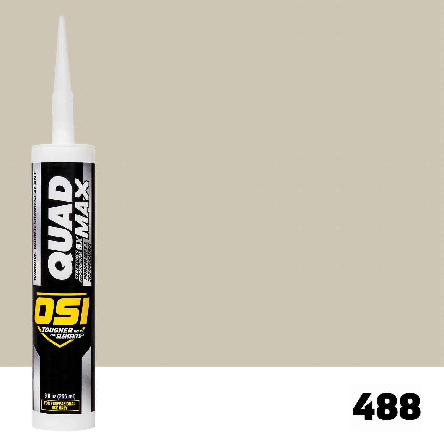 OSI QUAD Max #488 | IDH# 2414583 | OSI QUAD Max Paintable Caulk