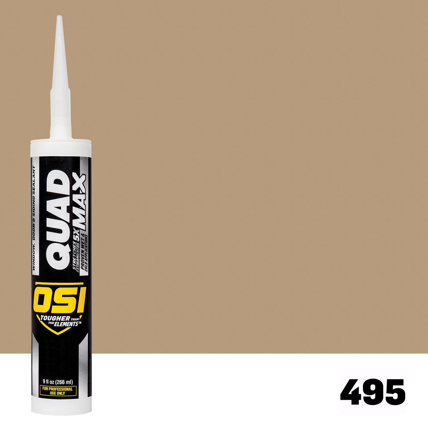 OSI QUAD Max #495 | IDH# 1869433 | OSI QUAD Max Paintable Caulk