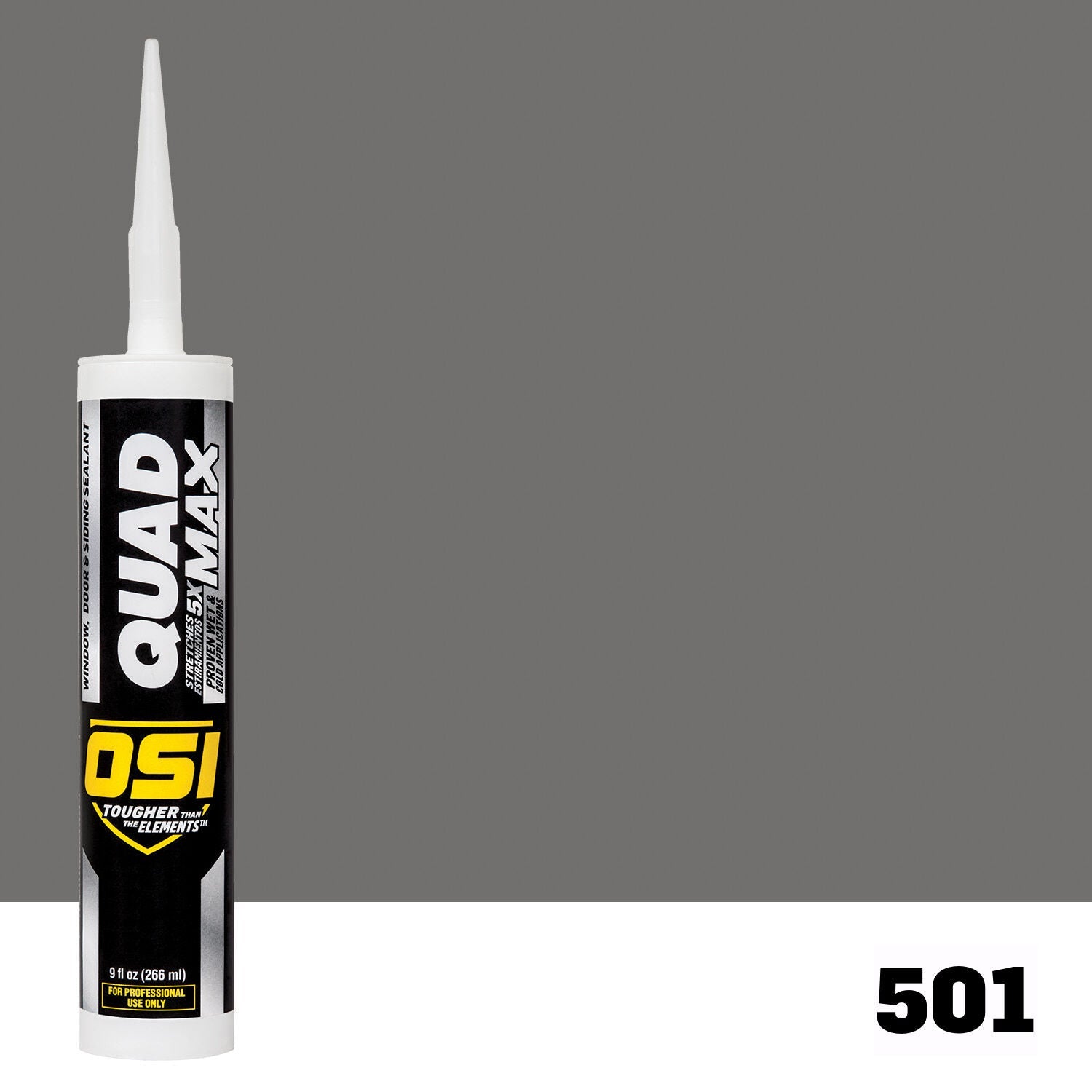 OSI QUAD Max #501 | IDH# 1869438 | OSI QUAD Max Paintable Caulk